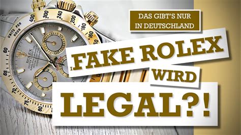 Wie eine gefälschte Rolex zur legalen Luxusuhr wird  